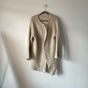 Long Knit Jacket / brand : Oysho (Spanish clothing brand)